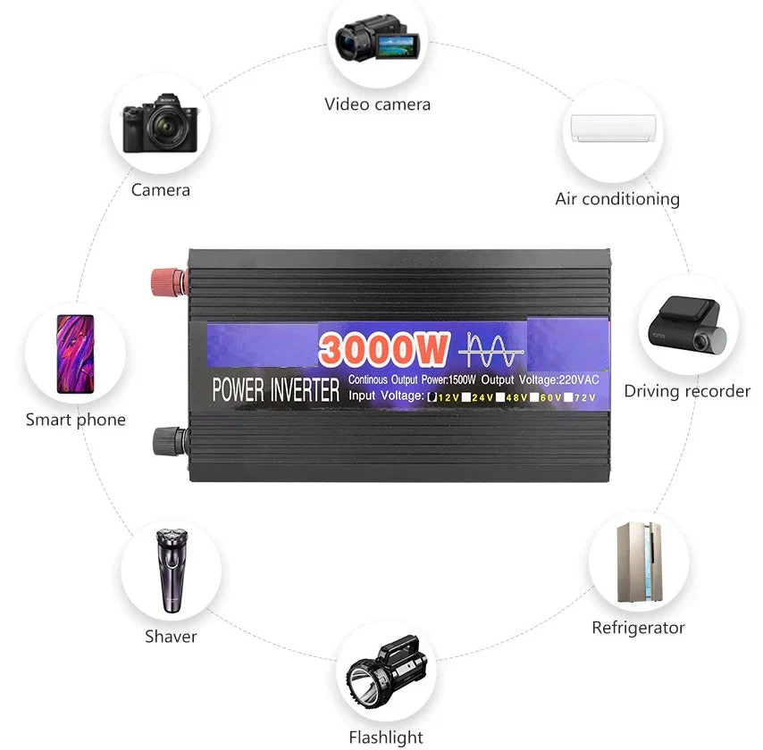 Pure Sine Wave Inverter 3000W 12V - Image 5