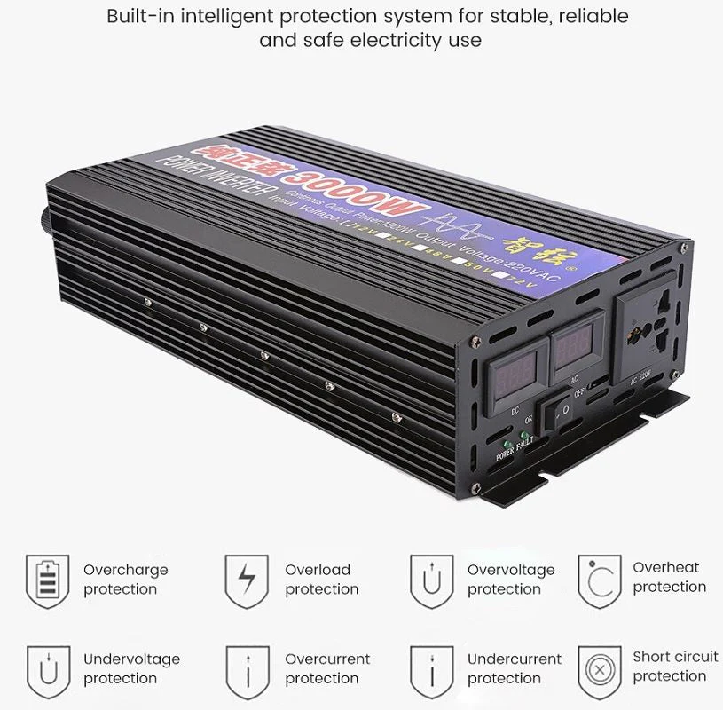 Pure Sine Wave Inverter 3000W 12V - Image 6