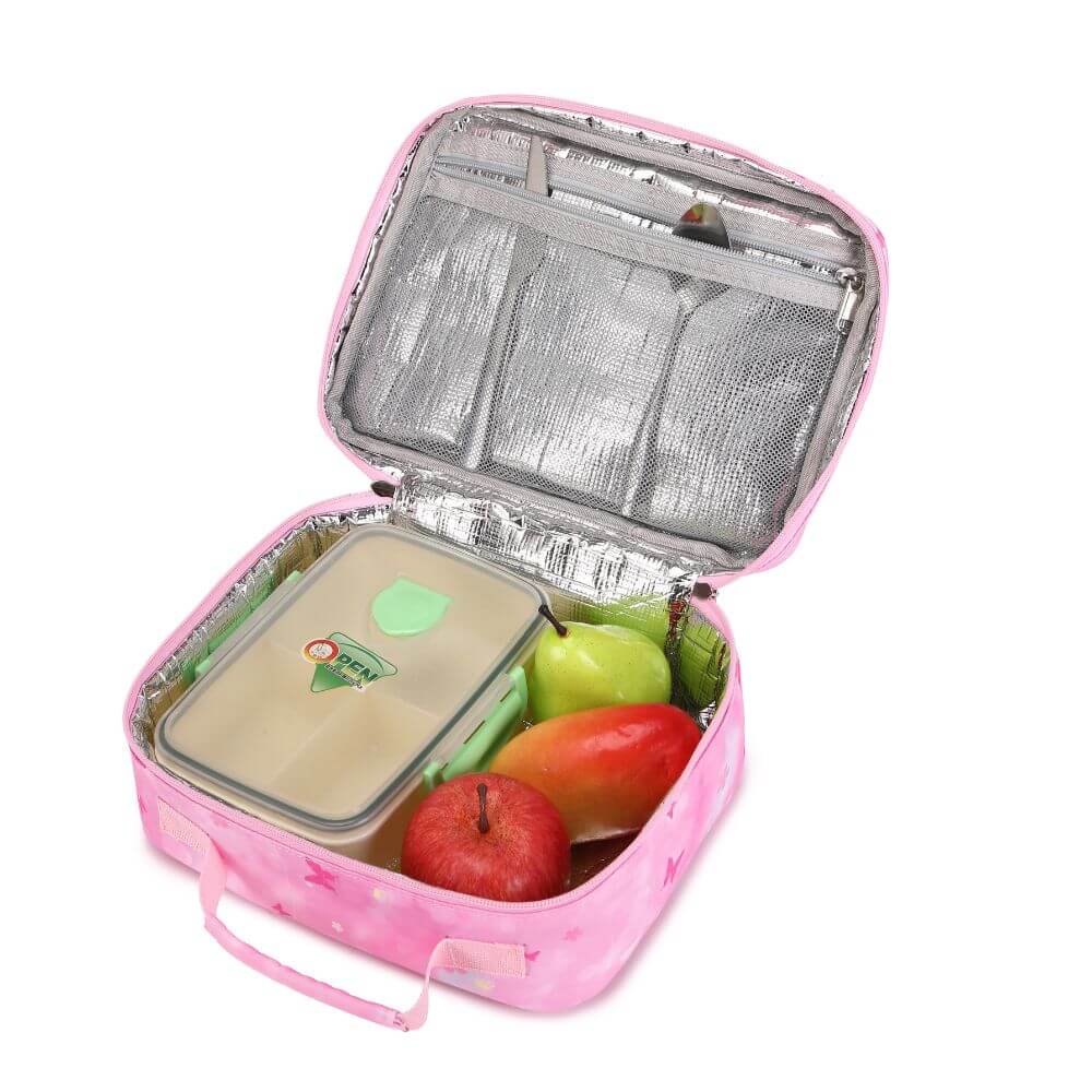 Purple & Pink School Bag for Girls & Kids Backpack | Butterfly - Image 8