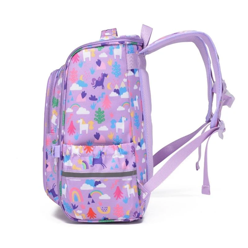 Purple Unicorn Backpack for Kids & School Bag for Girls NZ - Image 4