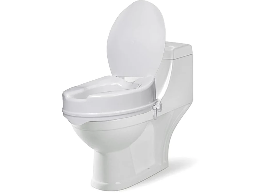 Raised Toilet Seat With Lid - Image 2