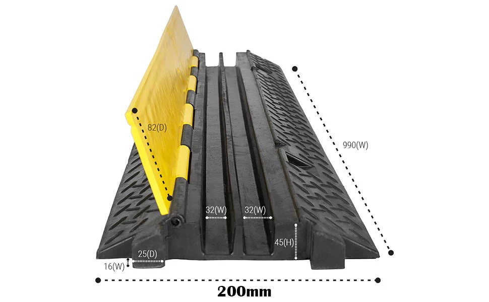 Ramp 2 Channel Cable Protector Ramp - Image 5