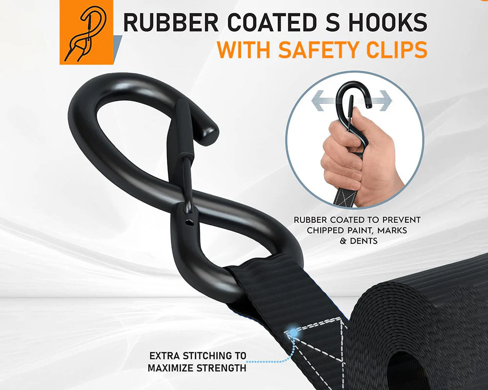 Ratchet Tie Down Straps - Image 4