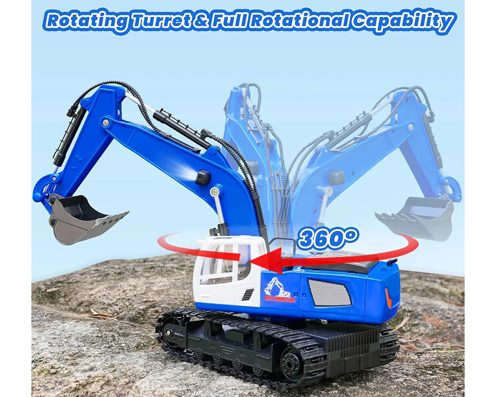 RC Digger Remote Control Excavator Rechargeable - Image 3