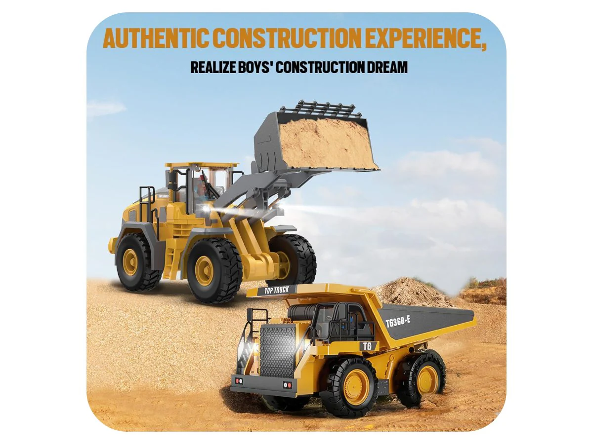 RC Loader Bulldozer RC Toys - Image 9
