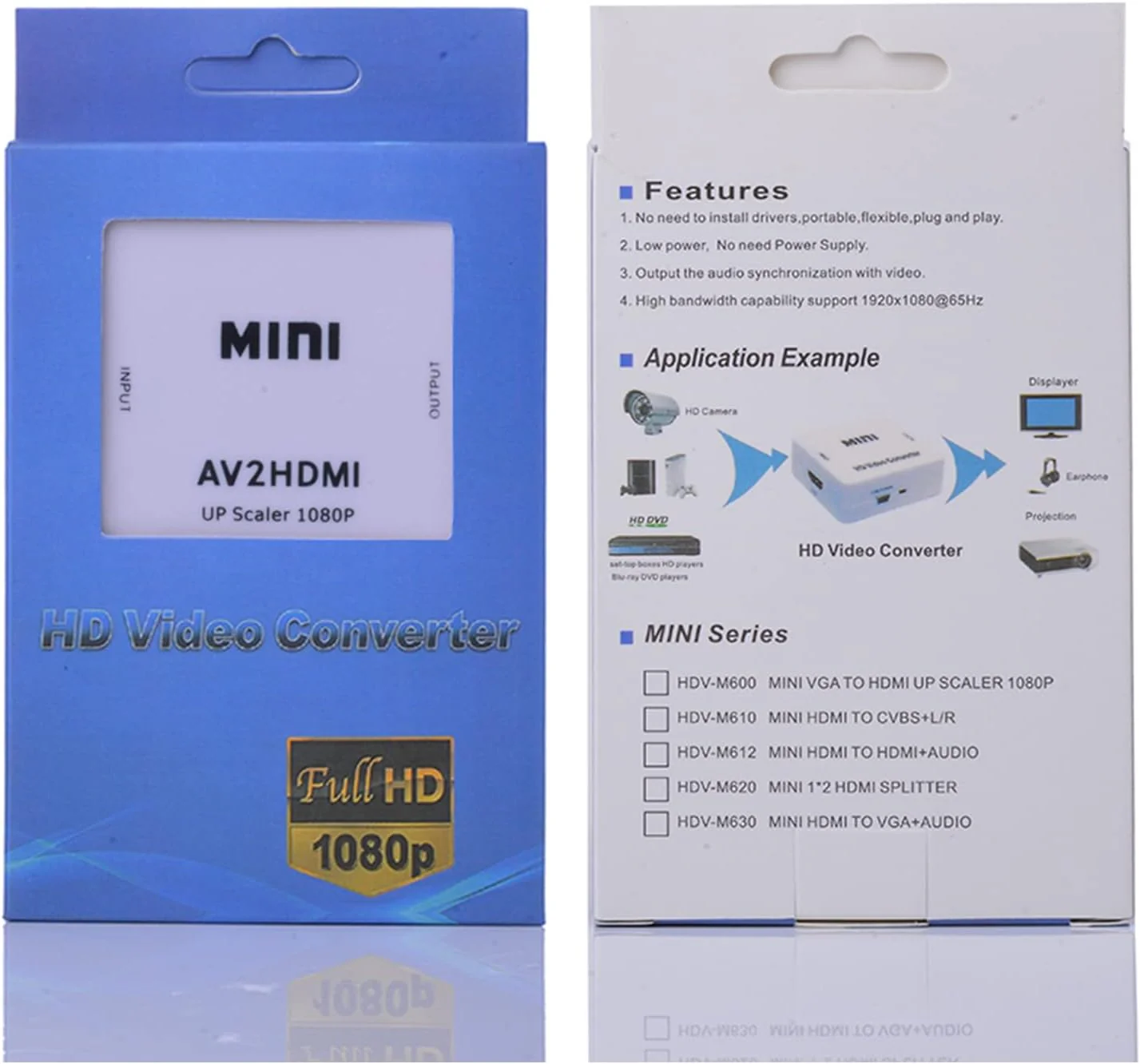 RCA AV to HDMI Mini Video Audio Converter - Image 6