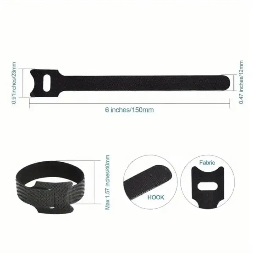 Re-usable Velcro Cable Ties - Image 4