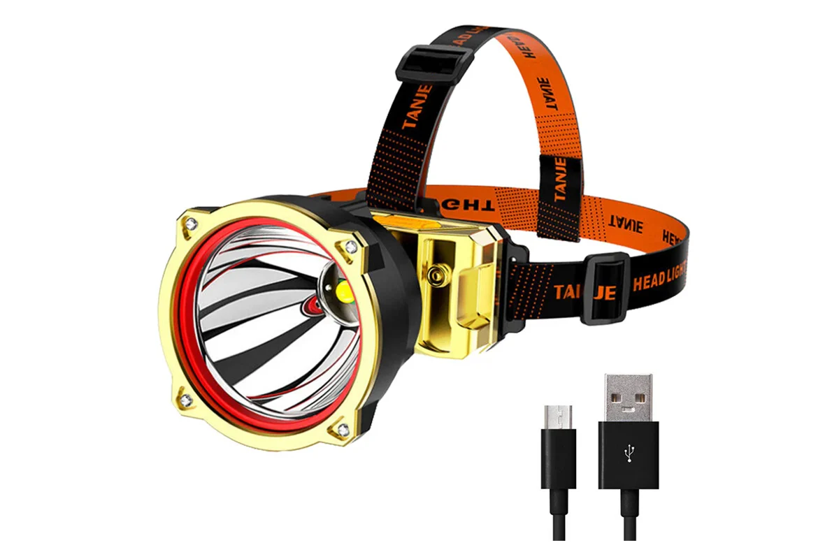 Rechargeable Head Torch Headlamp - Image 2