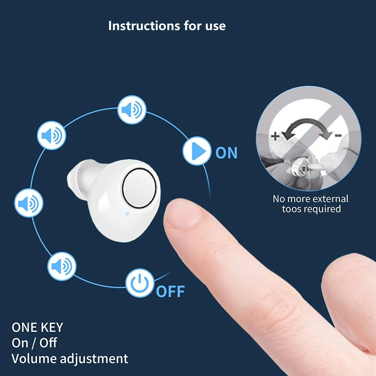 Rechargeable Hearing Aids with Battery - Image 12
