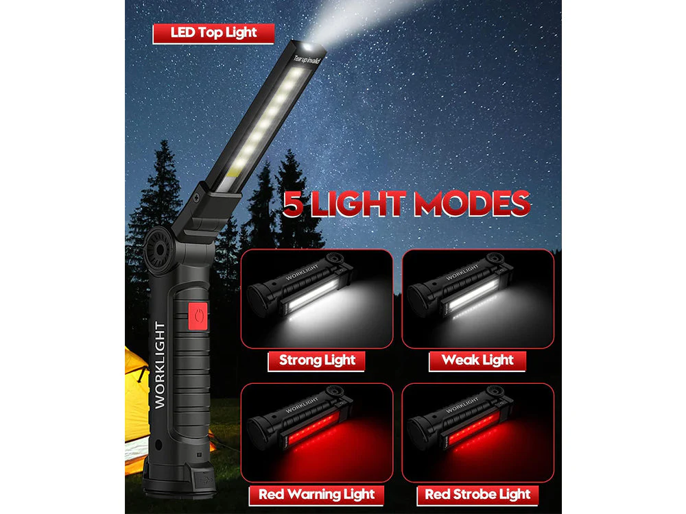 Rechargeable LED Work Lights (2 Pack) - Image 4