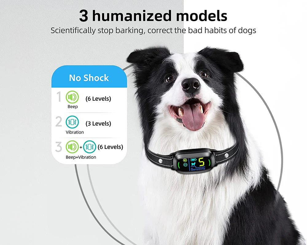 Rechargeable Smart Barking Collar - Image 3