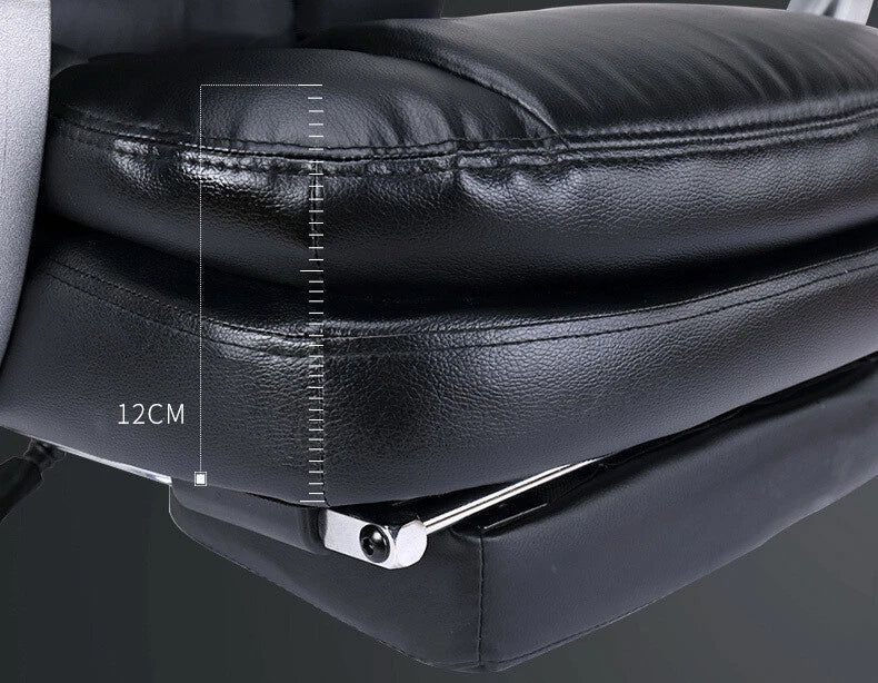 Reclining Leather Ergonomic Gaming Chair Office Massage Chair - Image 7
