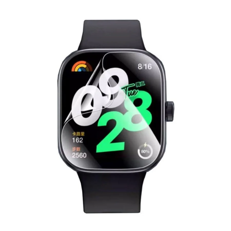 Hydrogel Screen Protector for Redmi Watch 4 (Pack of 6)