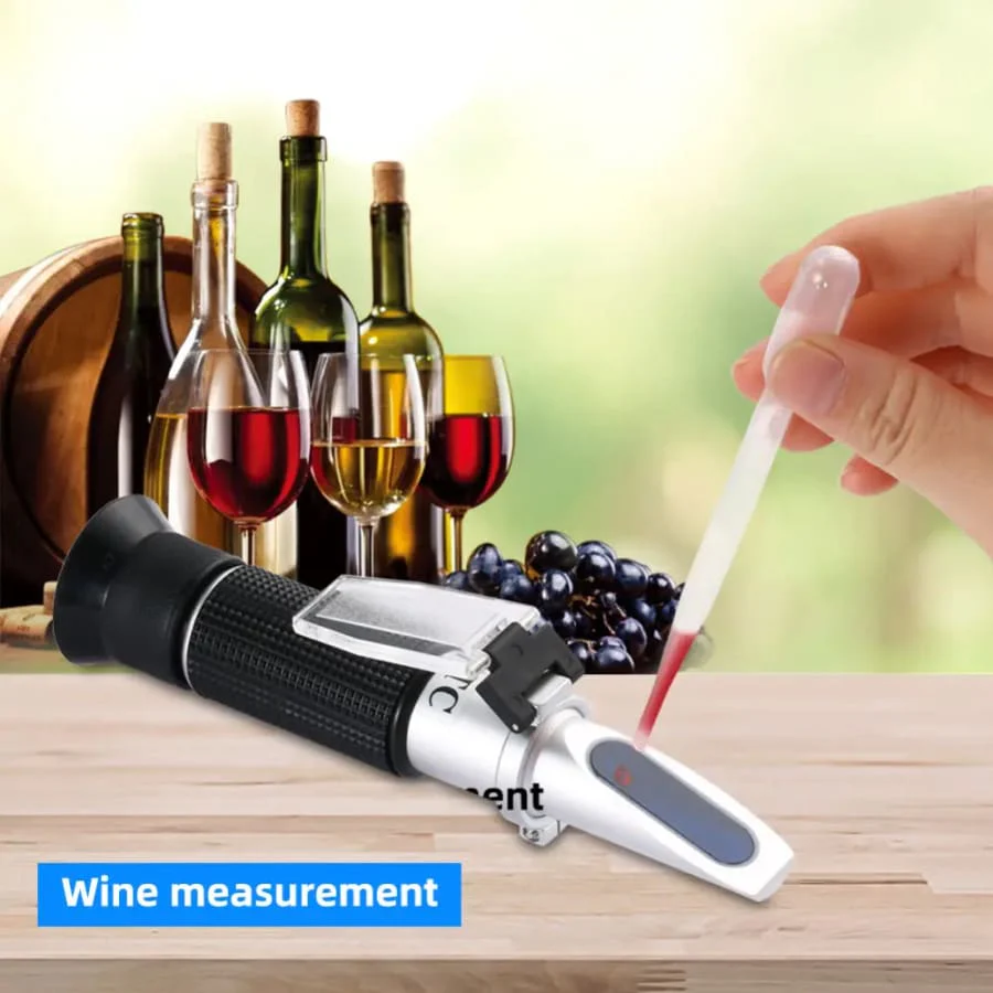 Refractometer - Sugar & Alcohol Dual Measure Refractometer (0-40% / Brix 0-25%) - Image 11