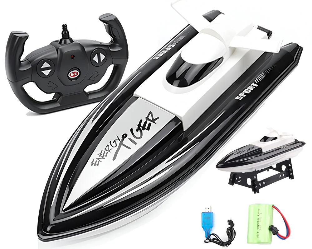 Remote Control Boat – RC Racing Remote Control Boat with Battery Pack - Image 13