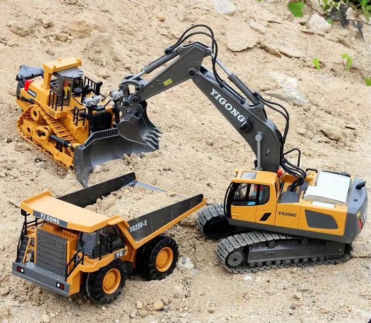 Remote Control Engineering Vehicles Series - 1:20 Excavator 11 Channels 2.4G - Image 4