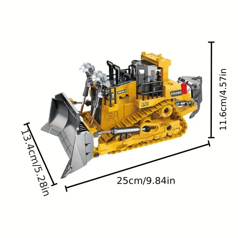 Remote Control Engineering Vehicles Series - Excavator Rump Truck Bulldozer All - Image 10