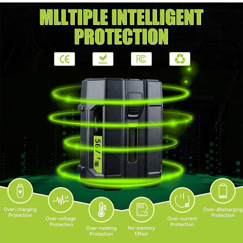 Replacement Battery For Ego 56V 7500mAh - Image 2