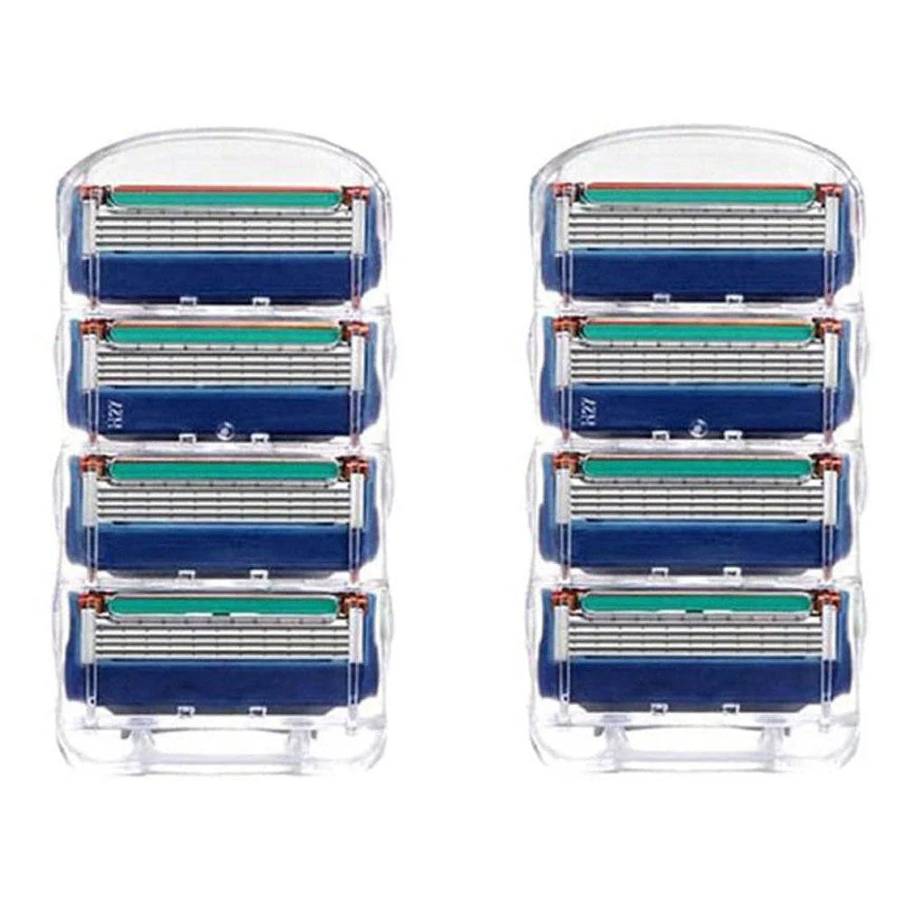 REplacement for Gillette Fusion Power Men's Razor Blade Refills 8 Count