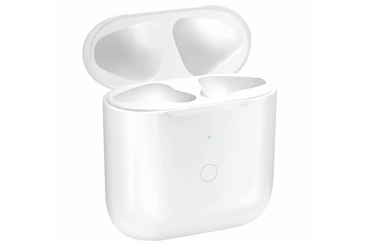 Replacement Wireless Charging Case for AirPods 1 & AirPods 2 - Image 2