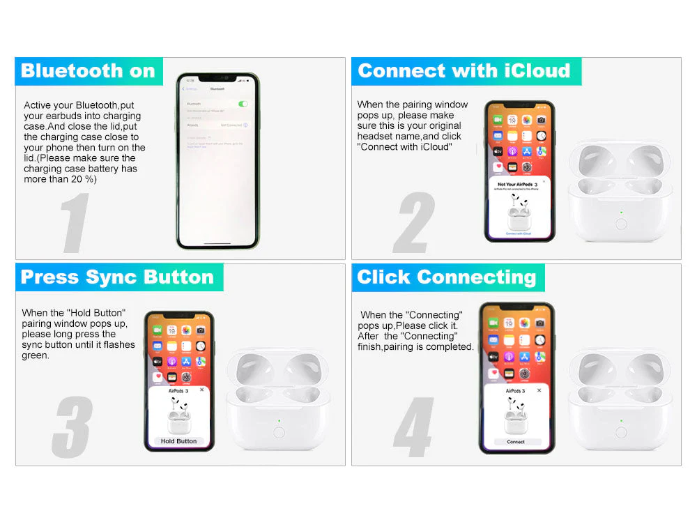 Replacement Wireless Charging Case for AirPods 3 - Image 9