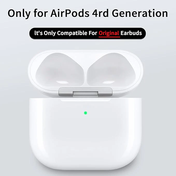 Replacement Wireless Charging Case Compatible with Air Pods 4 - Image 8