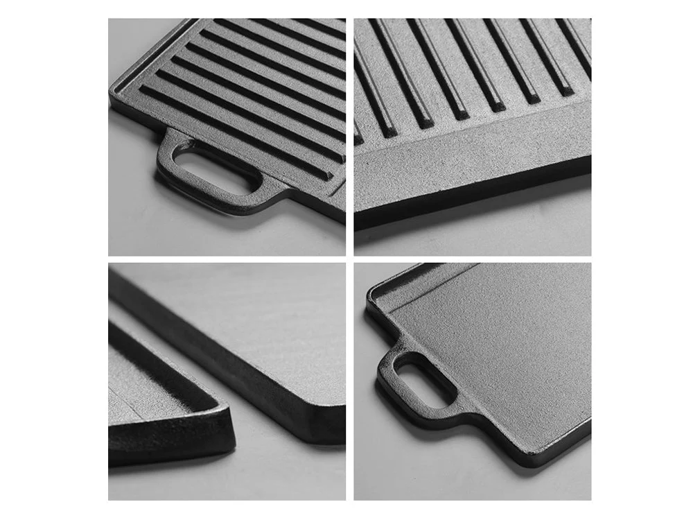 Reversible Cast Iron Grill Griddle Grill Plate - Image 5