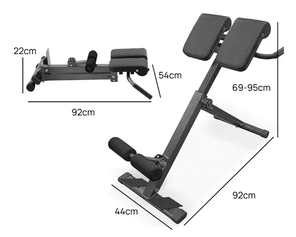 Roman Chair Adjustable Roman Chair Hyperextension Bench - Image 3