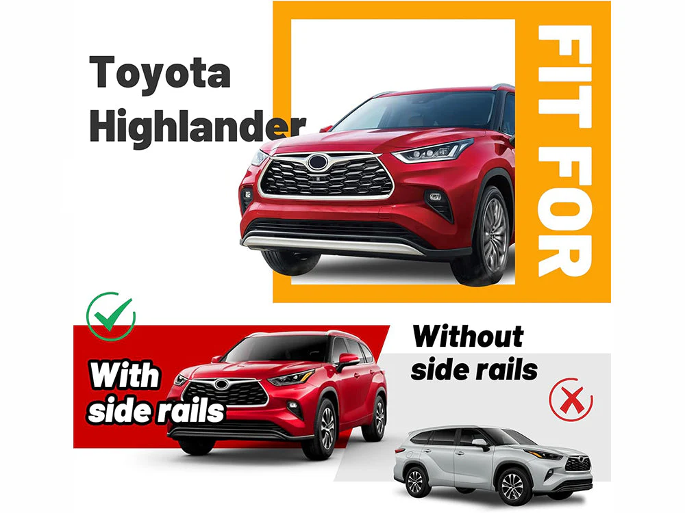 Roof Rack Cross Bars for Toyota Highlander 2021-2025 - Image 6