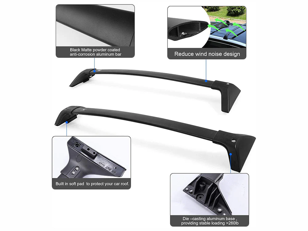 Roof Rack Cross Bars for Toyota RAV4 2019-2025 - Image 3