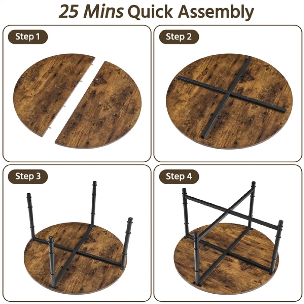 Round Coffee Table - Image 4