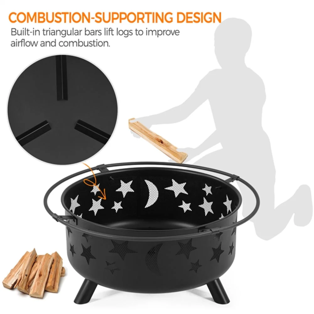 Round Fire Pit - Image 11