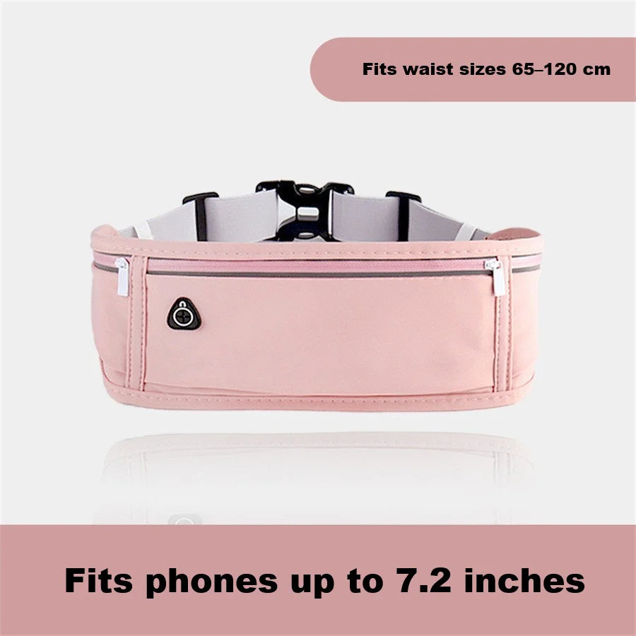 Running Belt – Waterproof, Adjustable, Elastic Strap, Sweatproof Waist - Image 2
