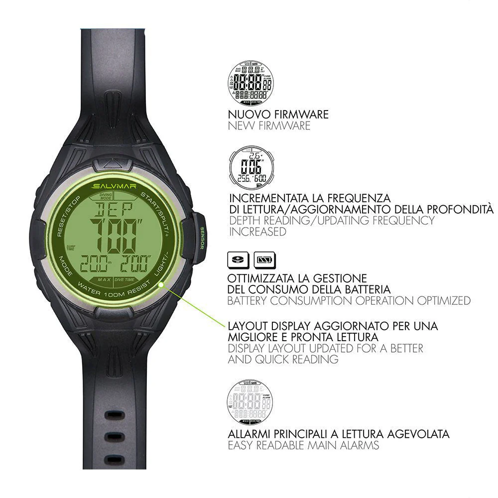 Salvimar One Plus Freediving Watch / Dive Computer - Image 5