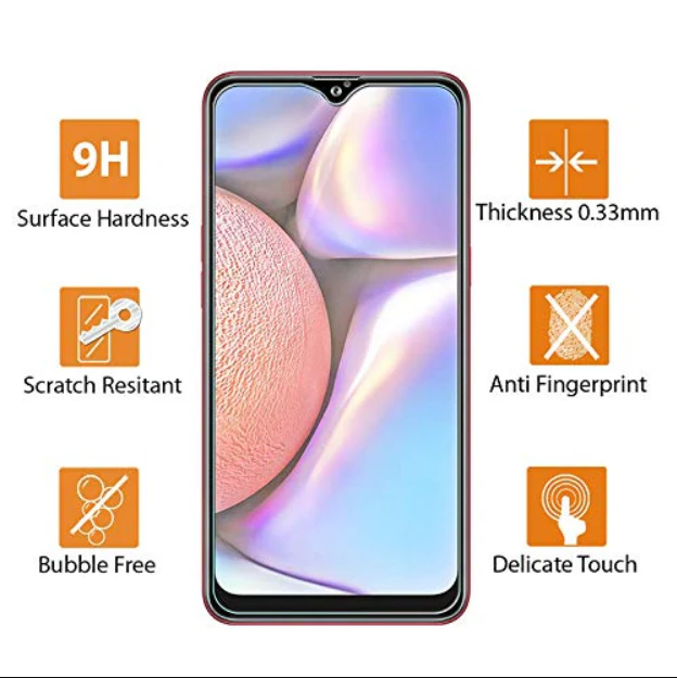Samsung Galaxy A12 Tempered Glass Screen Protector – 9H Hardness - Image 3