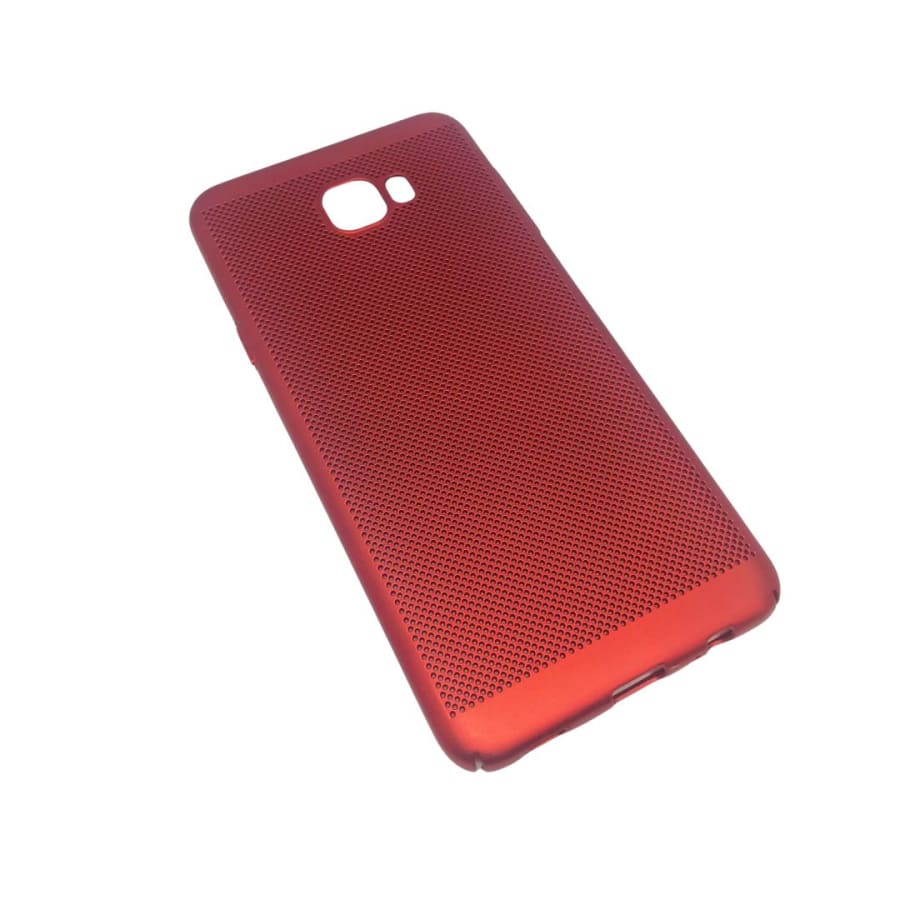 Samsung Galaxy C7 Pro Case (Bright Red) - Image 3