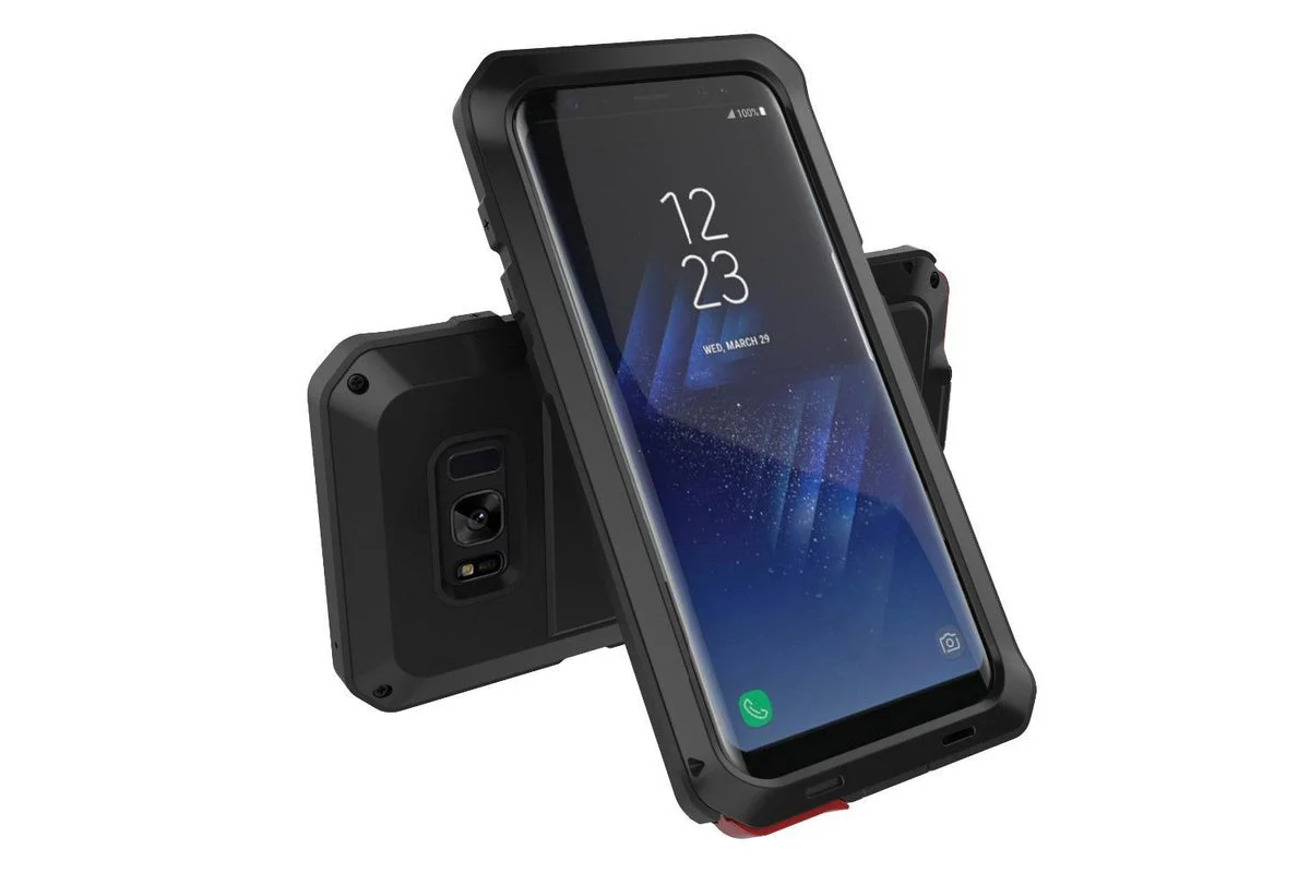 Samsung Galaxy Edge S6 Protection Case Lunatik Black - Image 2