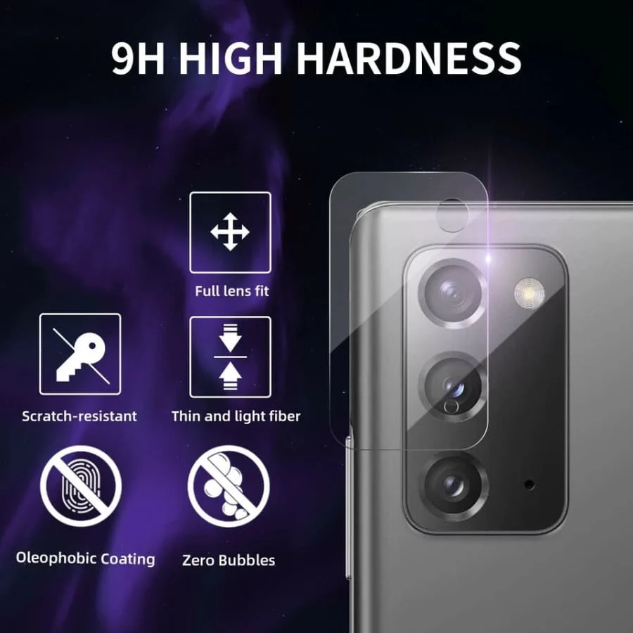 Samsung Galaxy Note 20 Camera Screen Protectors (Pack of 2) - Image 2