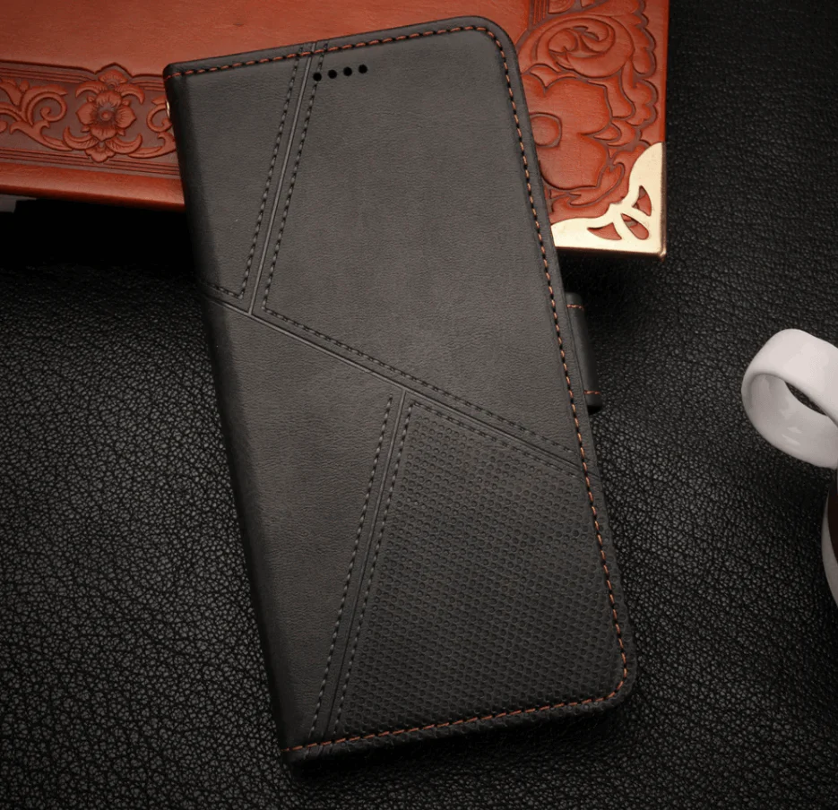 Samsung Galaxy S20 FE Flip Wallet Case Cowhide Dot Pattern - Image 2
