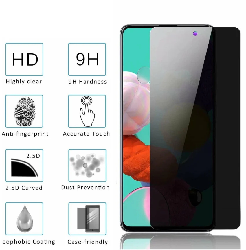 Samsung Galaxy S21 Ultra Glass Privacy Screen Protector - Image 4