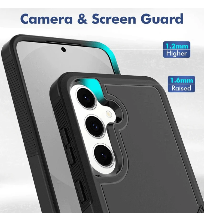 Samsung Galaxy S23 FE Dual Layer Armor Hard Case - Image 2