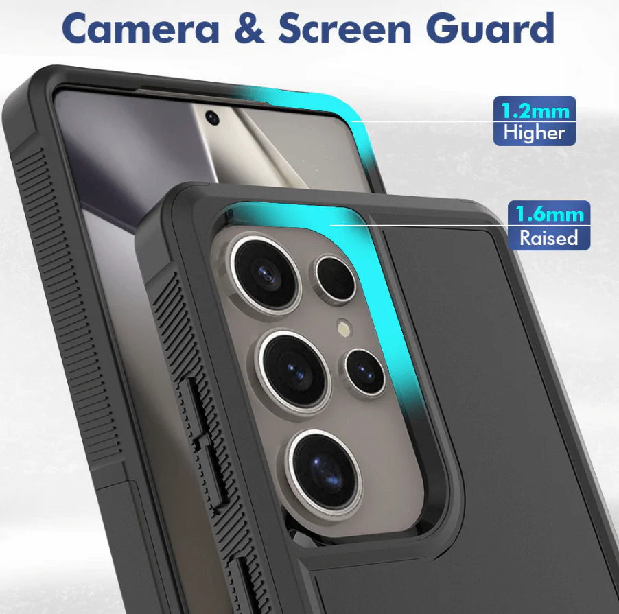 Samsung Galaxy S24 Ultra Dual Layer Armor Hard Case - Image 5