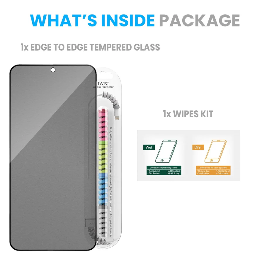 Samsung Galaxy S25 Glass Privacy Screen Protector - Image 5