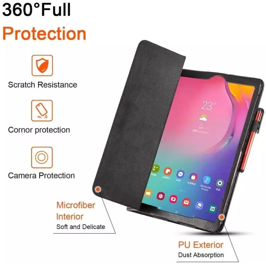 Samsung Galaxy Tab A 10.1” (2019) Cover - T510/T515 (Black) - Image 6