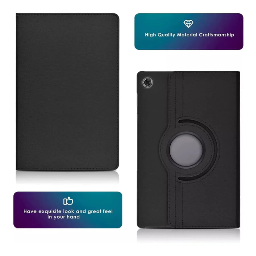 Samsung Galaxy Tab A8 10.5” (2021) Cover - X200/X205 (Black) - Image 9