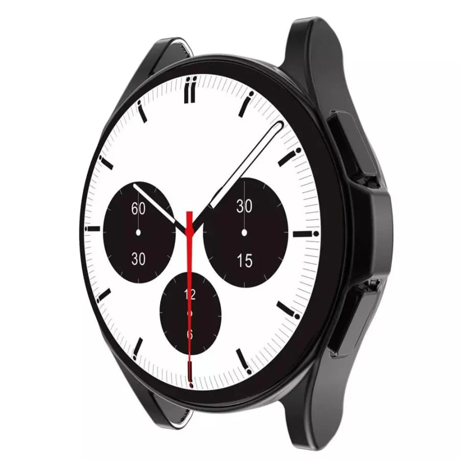 Protective Case for Samsung Galaxy Watch 4 Classic (46mm) (Black) - Image 2