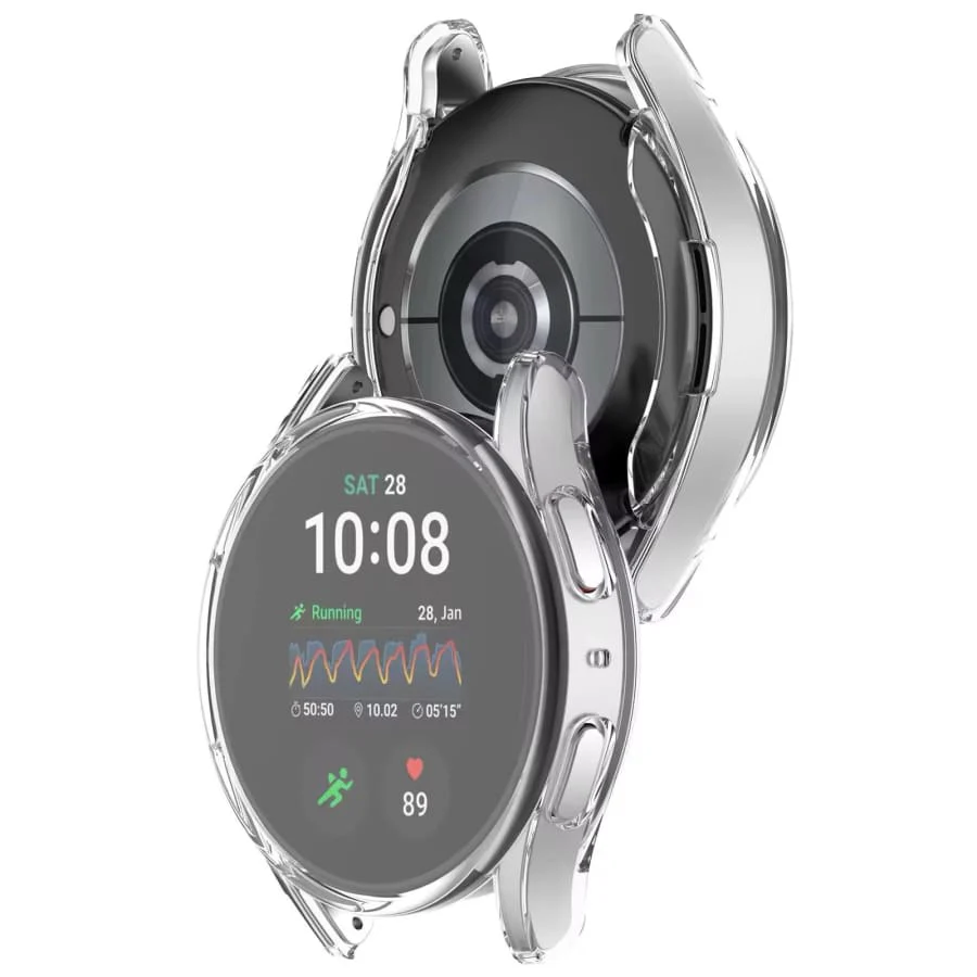 Protective Case for Samsung Galaxy Watch 7 (44mm) (Clear) - Image 2