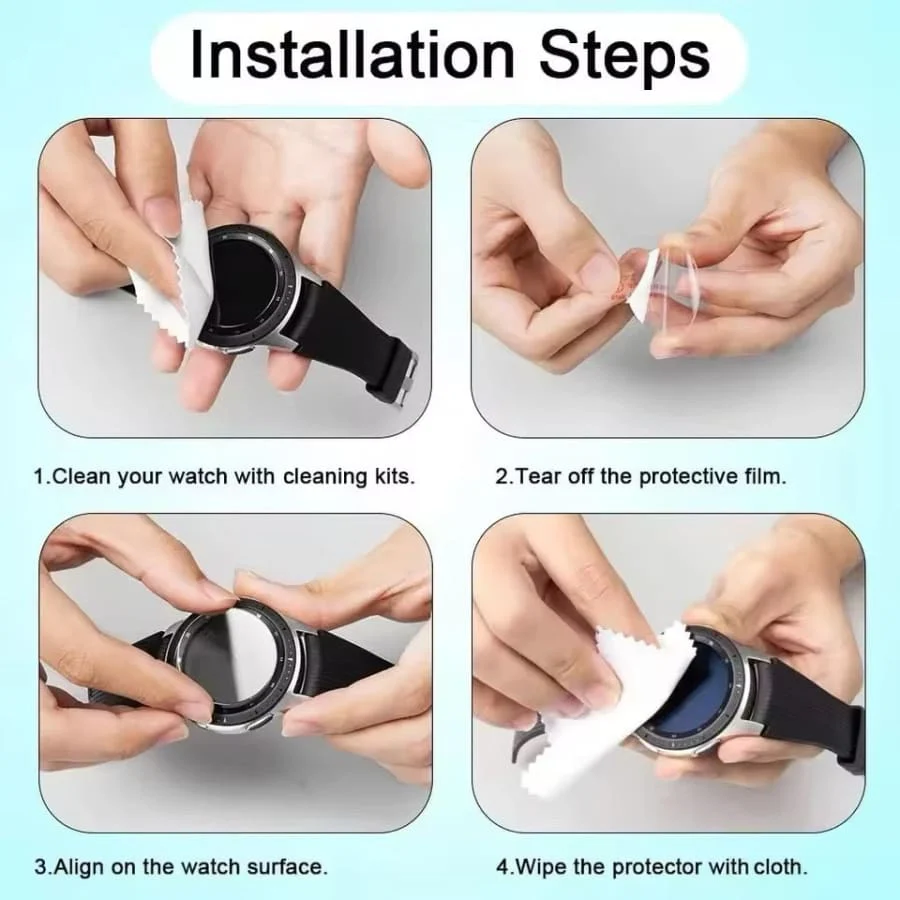Screen Protector for Samsung Galaxy Watch FE (40mm) - Image 3