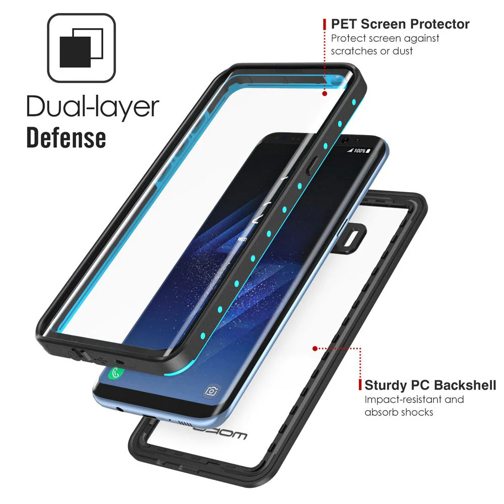 Samsung S8 Plus Waterproof Case - Image 7