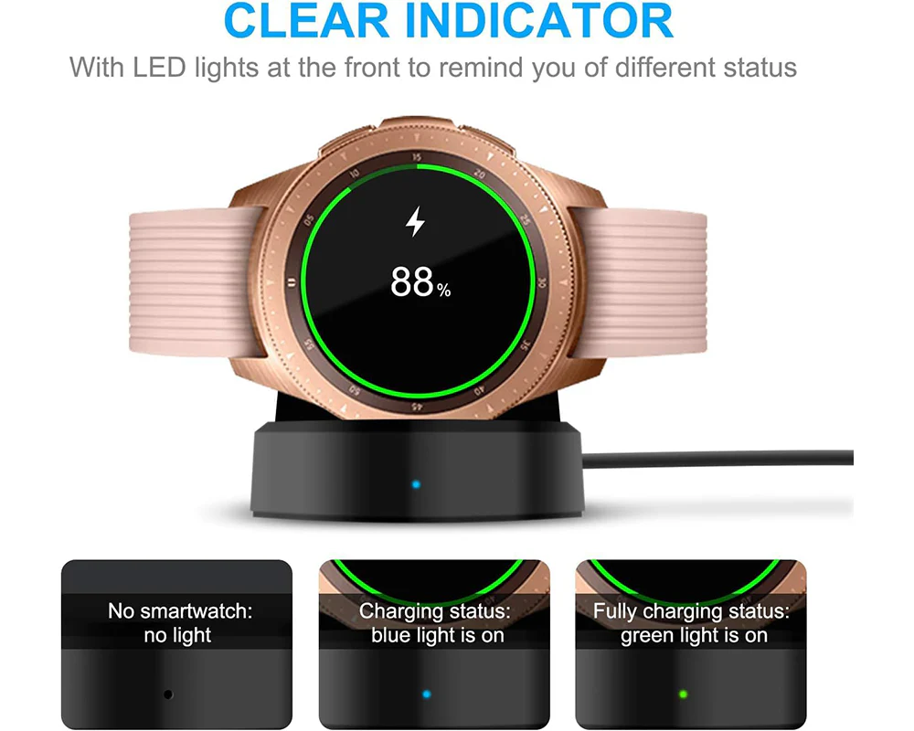 Samsung Watch Charger Dock Gear S2 S3 S4 - Image 4